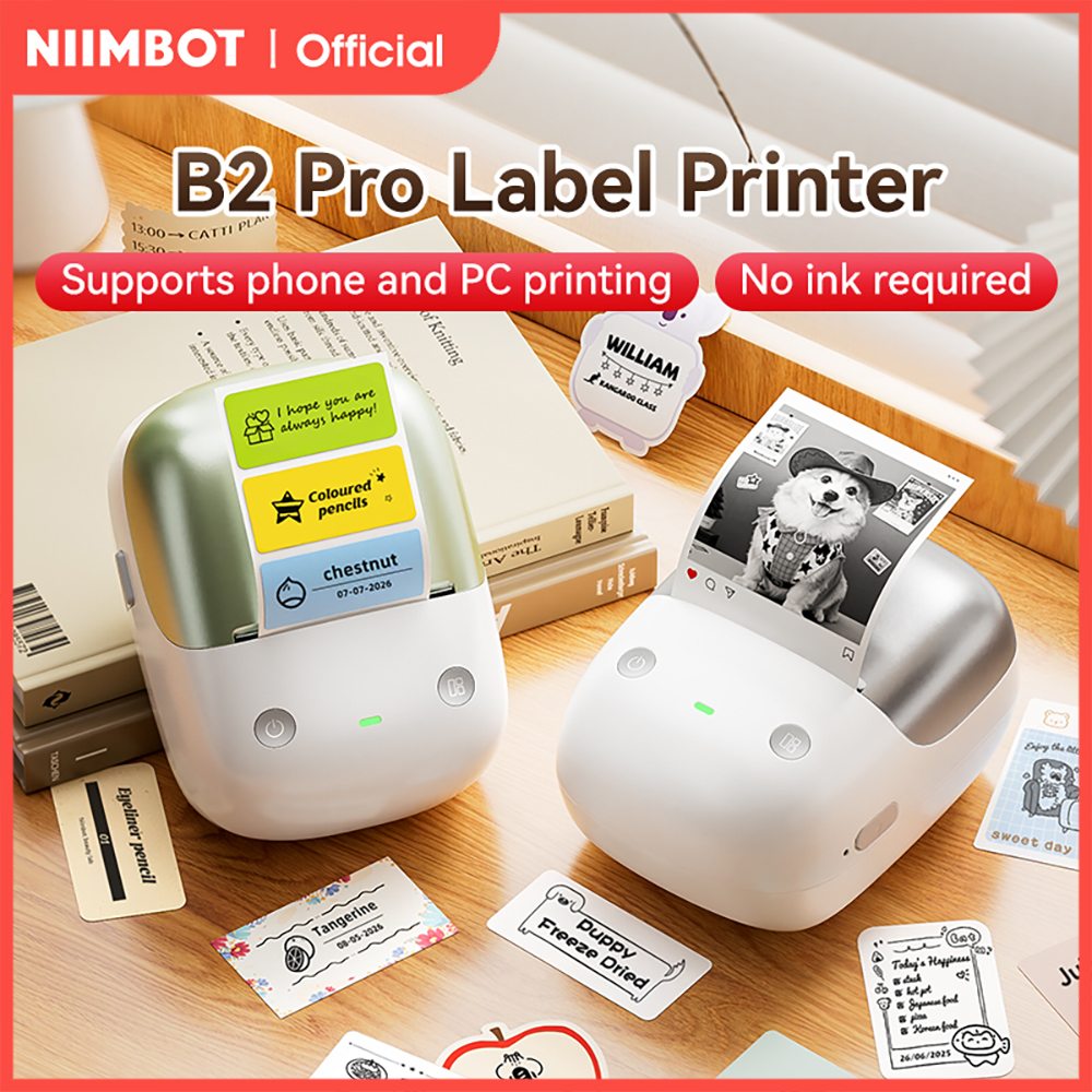 Commercial Printing Machine Price - Niimbot 300 DPI Label Printer Red