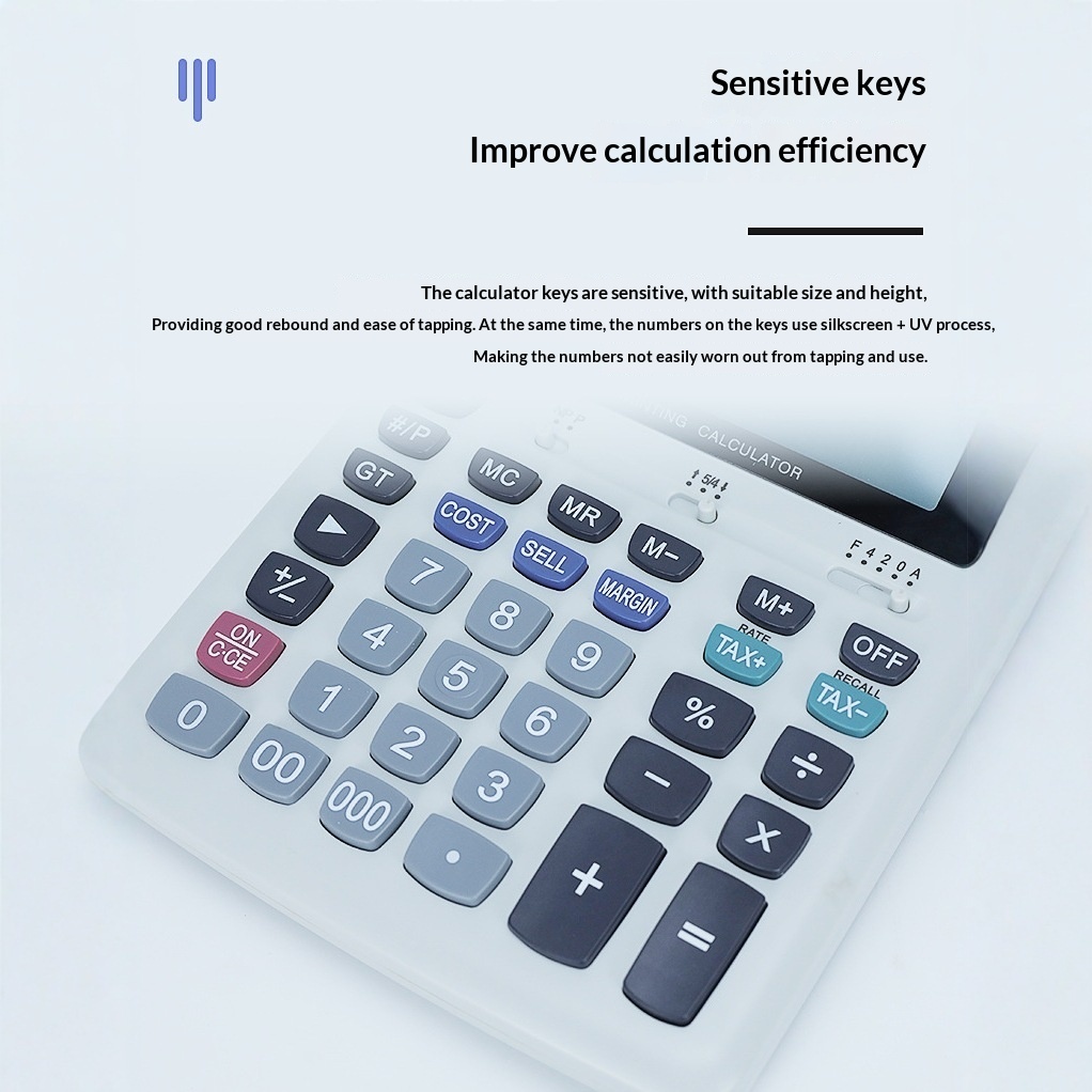 Printable Calculator 12-digit  – Commercial Printing Calculator Bewertung und Preis