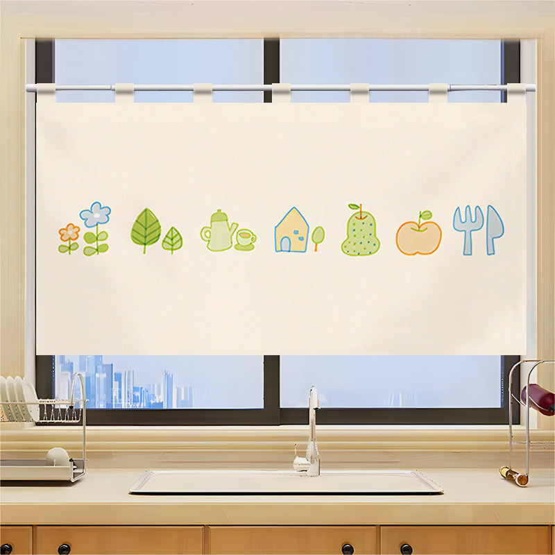 VIKAMA Grid Utensil Half Noren – Commercial Window Printing Bewertung und Preis