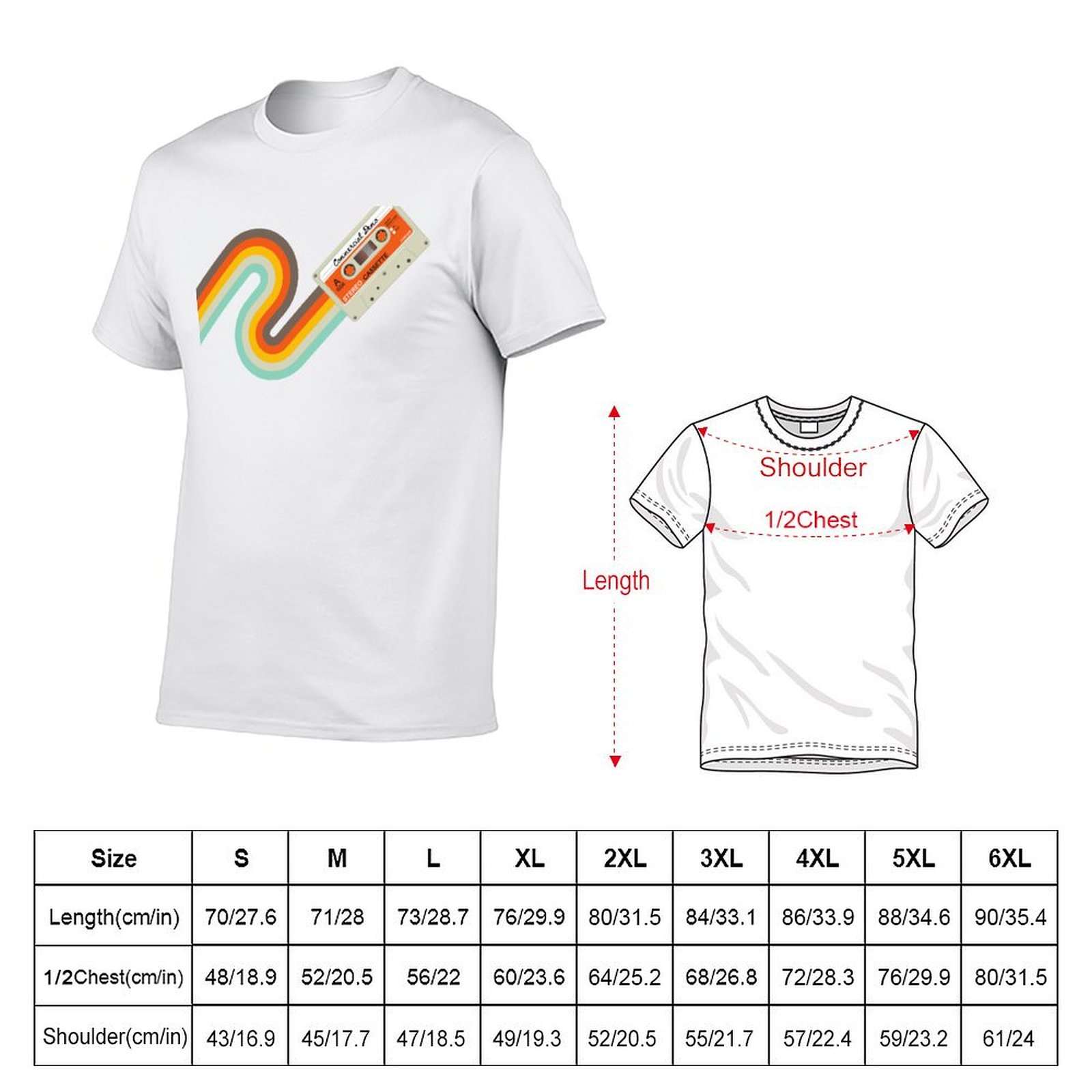 Commercial Demo Tape T-Shirt c – Commercial Printing And Graphics Bewertung und Preis
