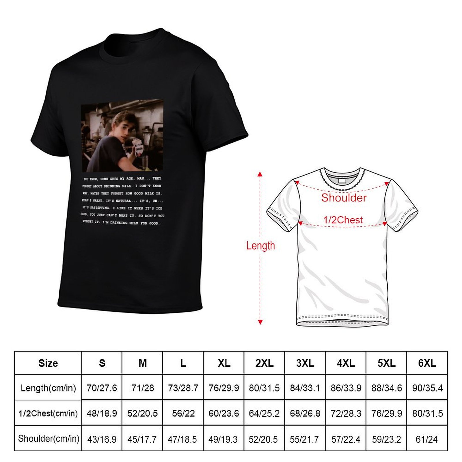 matt dillon milk commercial T- – Commercial Printing And Graphics Bewertung und Preis