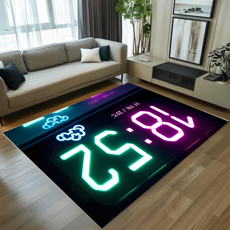Neon Digital Clock Print Non S – Commercial Digital Printing Bewertung und Preis