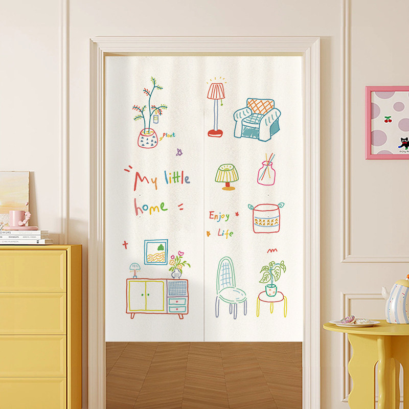 VIKAMA Color Hand Drawn Noren  – Commercial Window Printing Bewertung und Preis