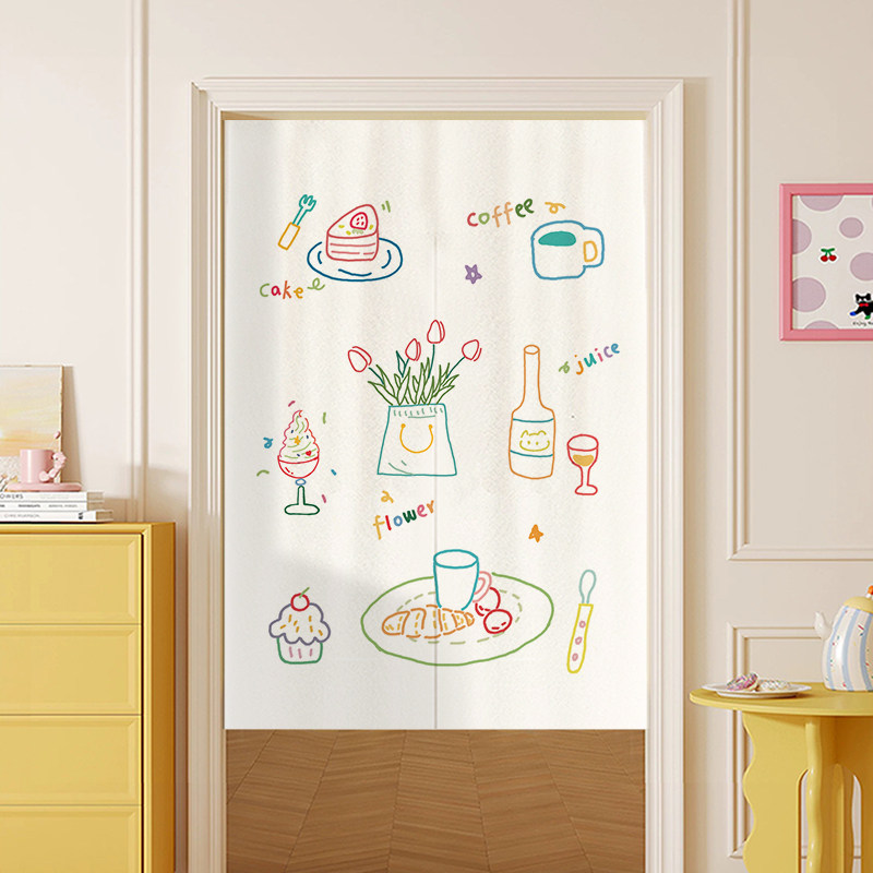 VIKAMA Color Hand Drawn Noren  – Commercial Window Printing Bewertung und Preis