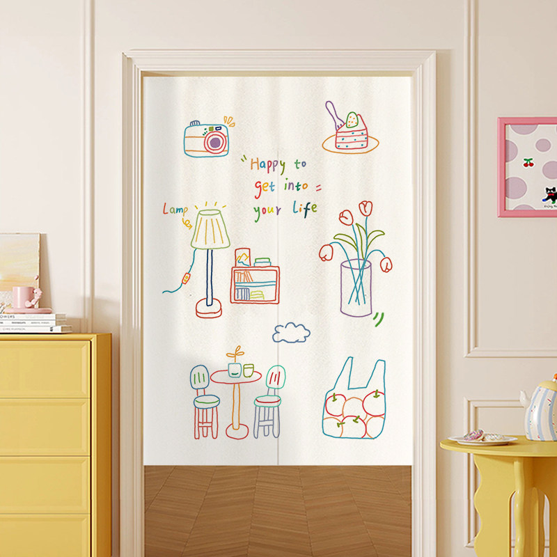 VIKAMA Color Hand Drawn Noren  – Commercial Window Printing Bewertung und Preis