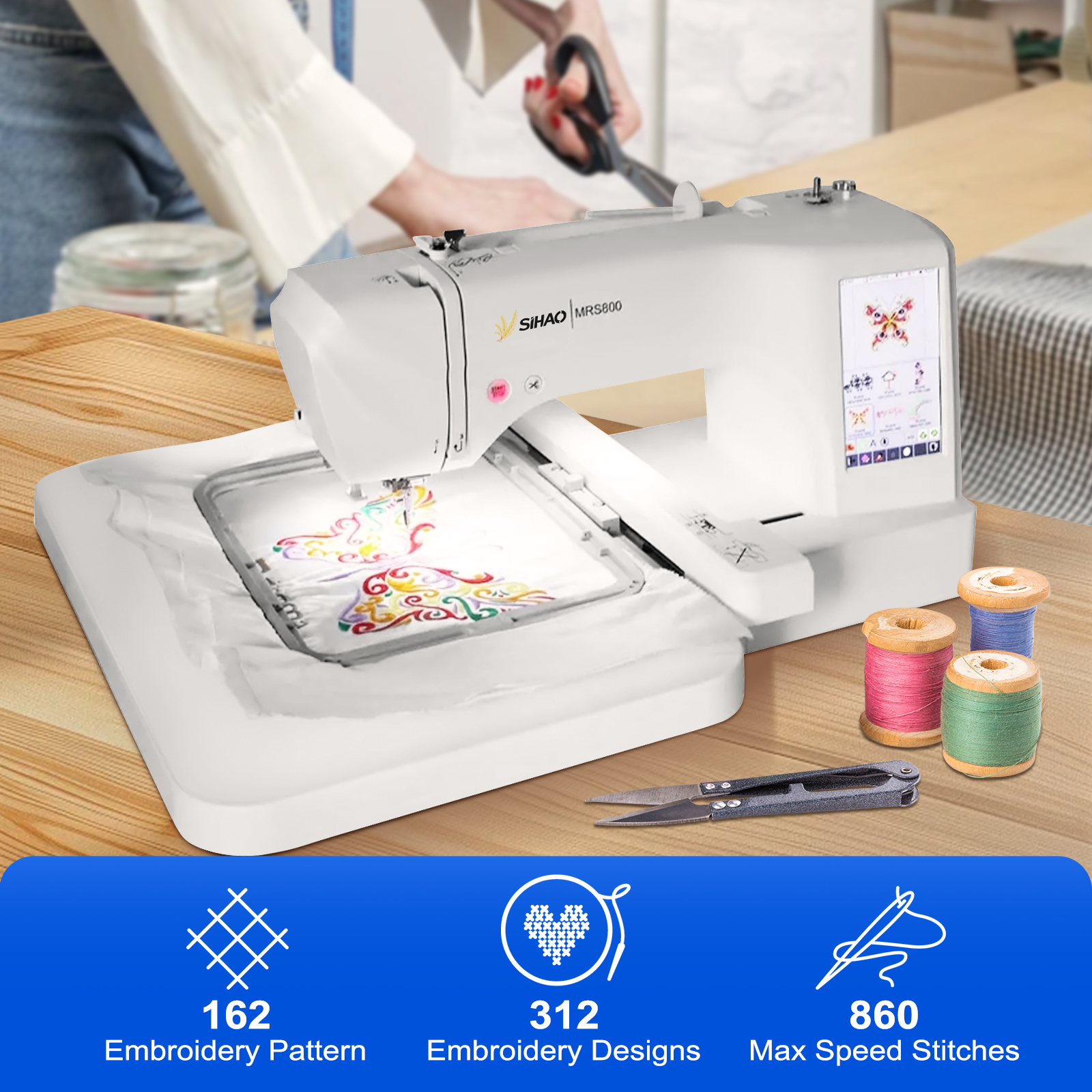 Sihao  Embroidery Machine Auto – Embroidery Digitizing Software Bewertung und Preis
