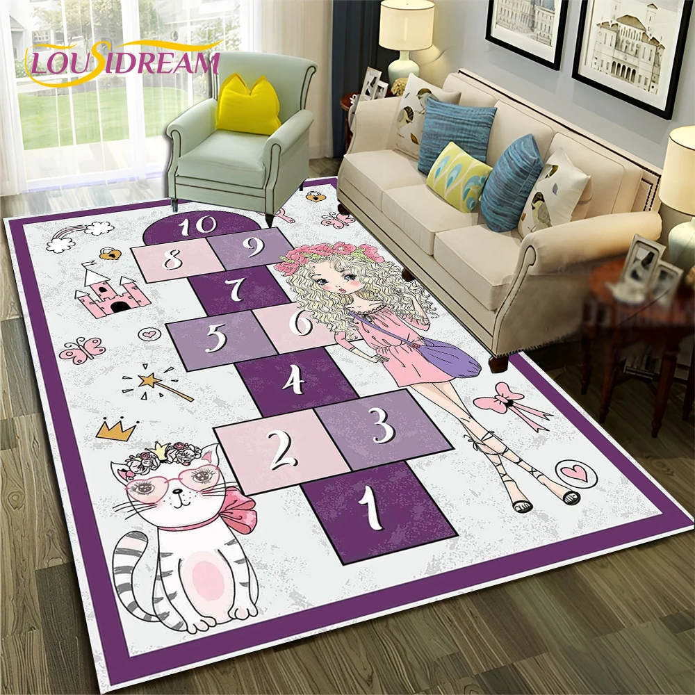 3D Hopscotch Child Digital Gam – Commercial Digital Printing Bewertung und Preis
