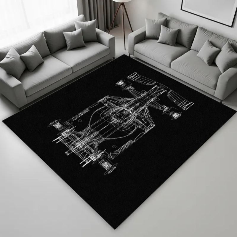 Classic Modern Style Carpet, R – Commercial Digital Printing Bewertung und Preis