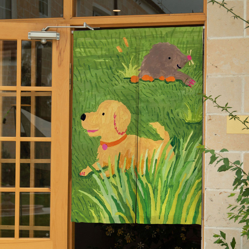 VIKAMA Cute Money Black Noren  – Commercial Window Printing Bewertung und Preis