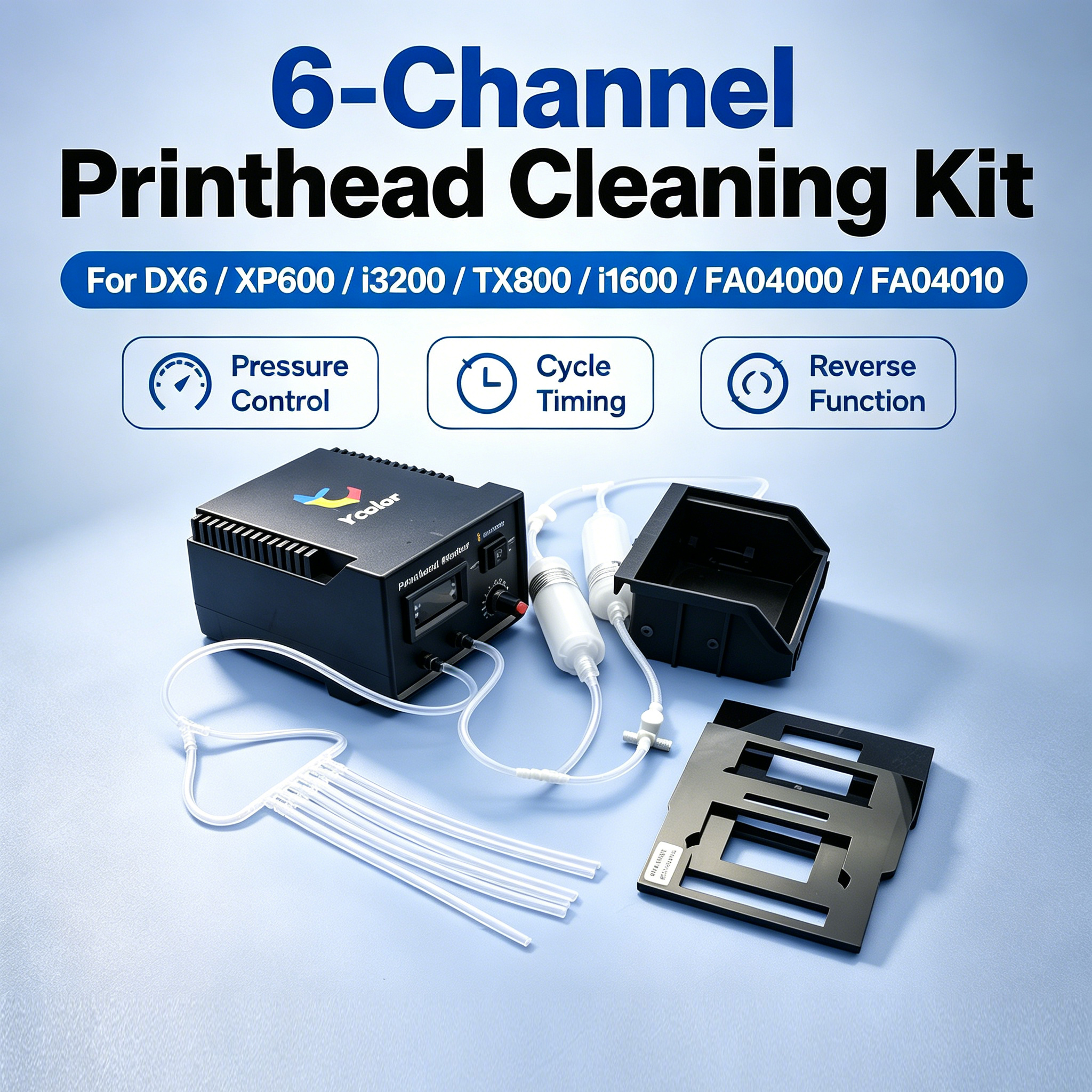 6 Channels Printer Head Clean  – Print Head Cleaning Kit Bewertung und Preis
