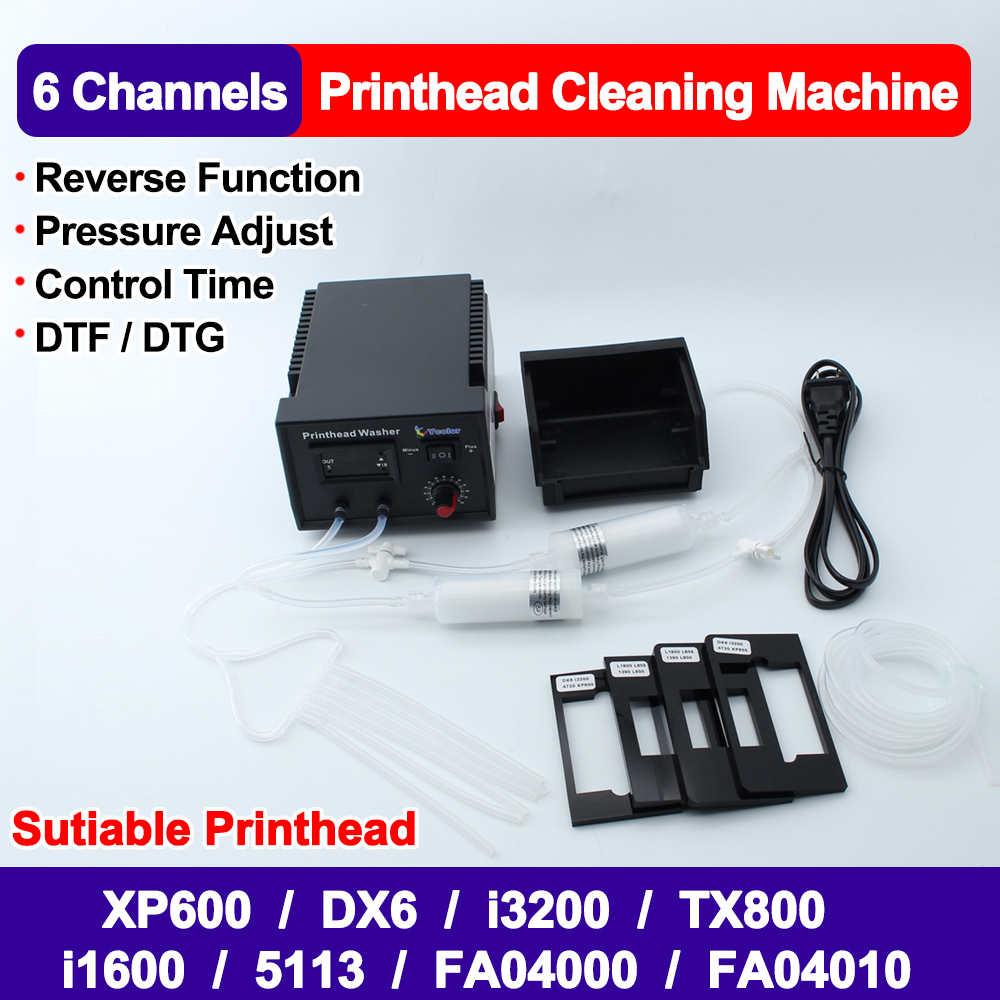 6 Channels Printer Head Clean  – Print Head Cleaning Kit Bewertung und Preis