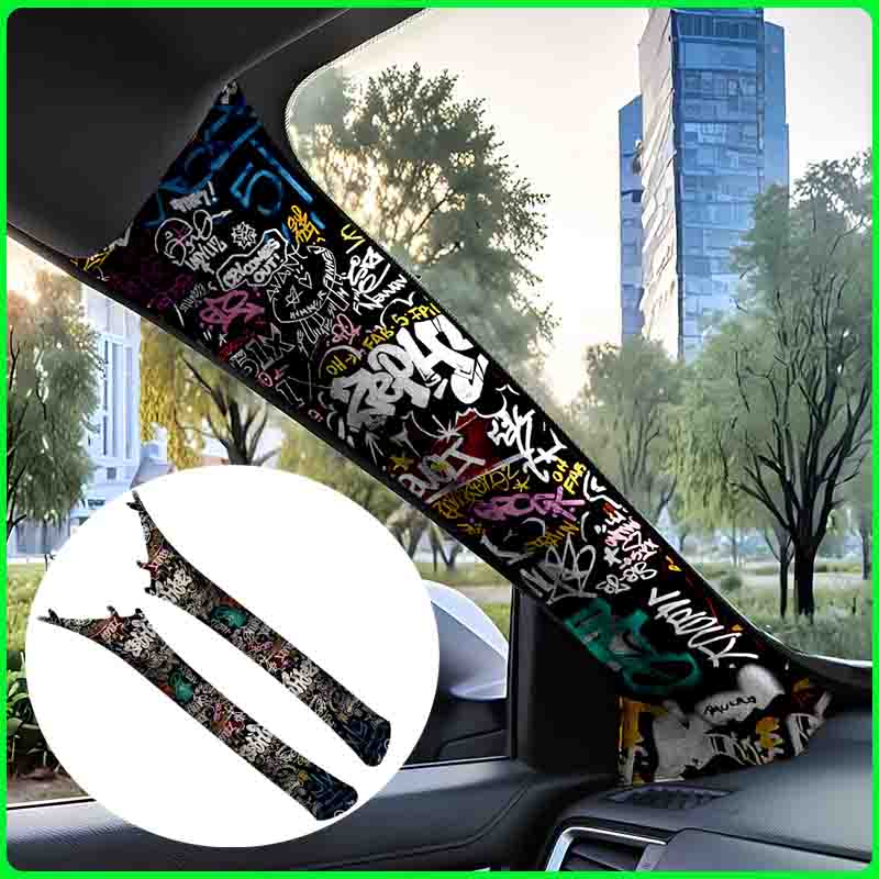 Graffiti Pattern Car Interior  – Embroidery Digitizing Software Bewertung und Preis