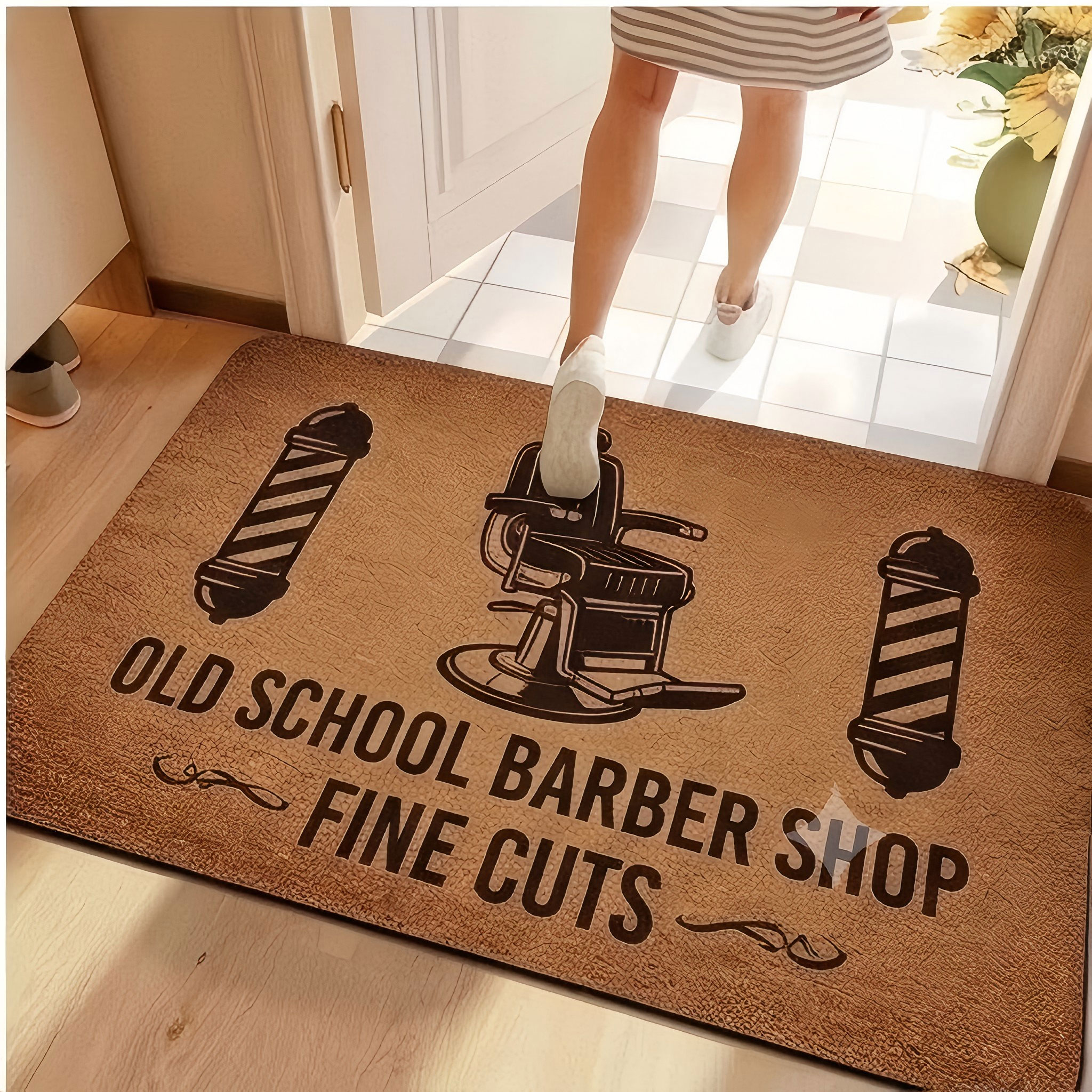 Barbershop pole welcome graphi – Commercial Printing And Graphics Bewertung und Preis
